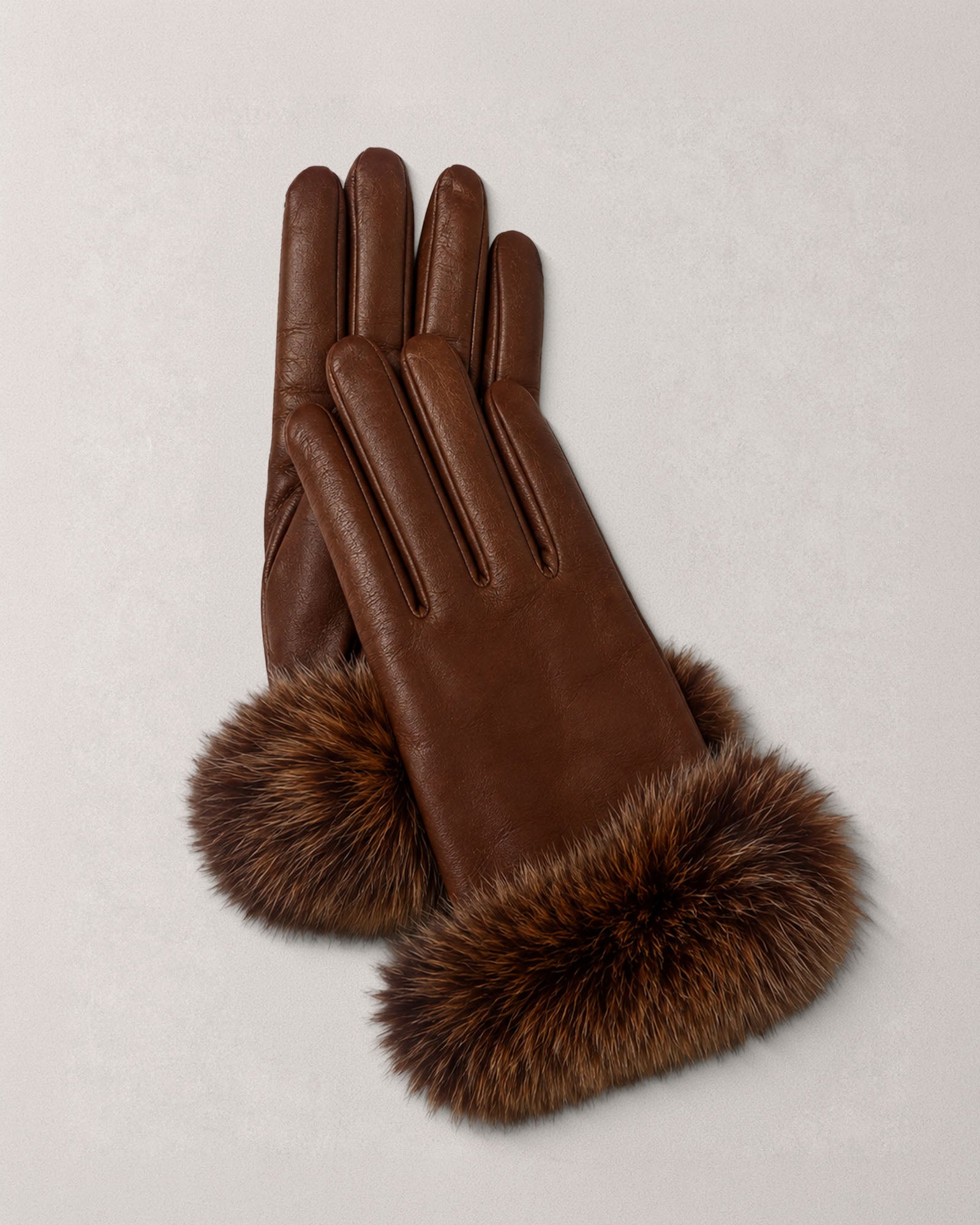 Guantes de mujer forrados en cachemira