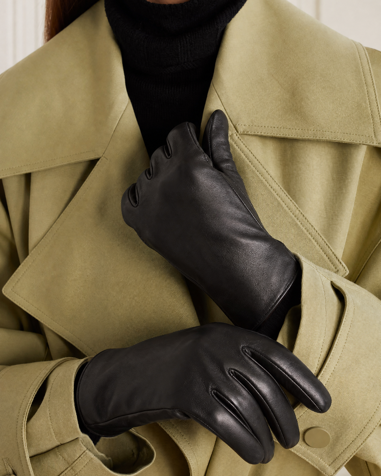 Guantes de mujer forrados en seda