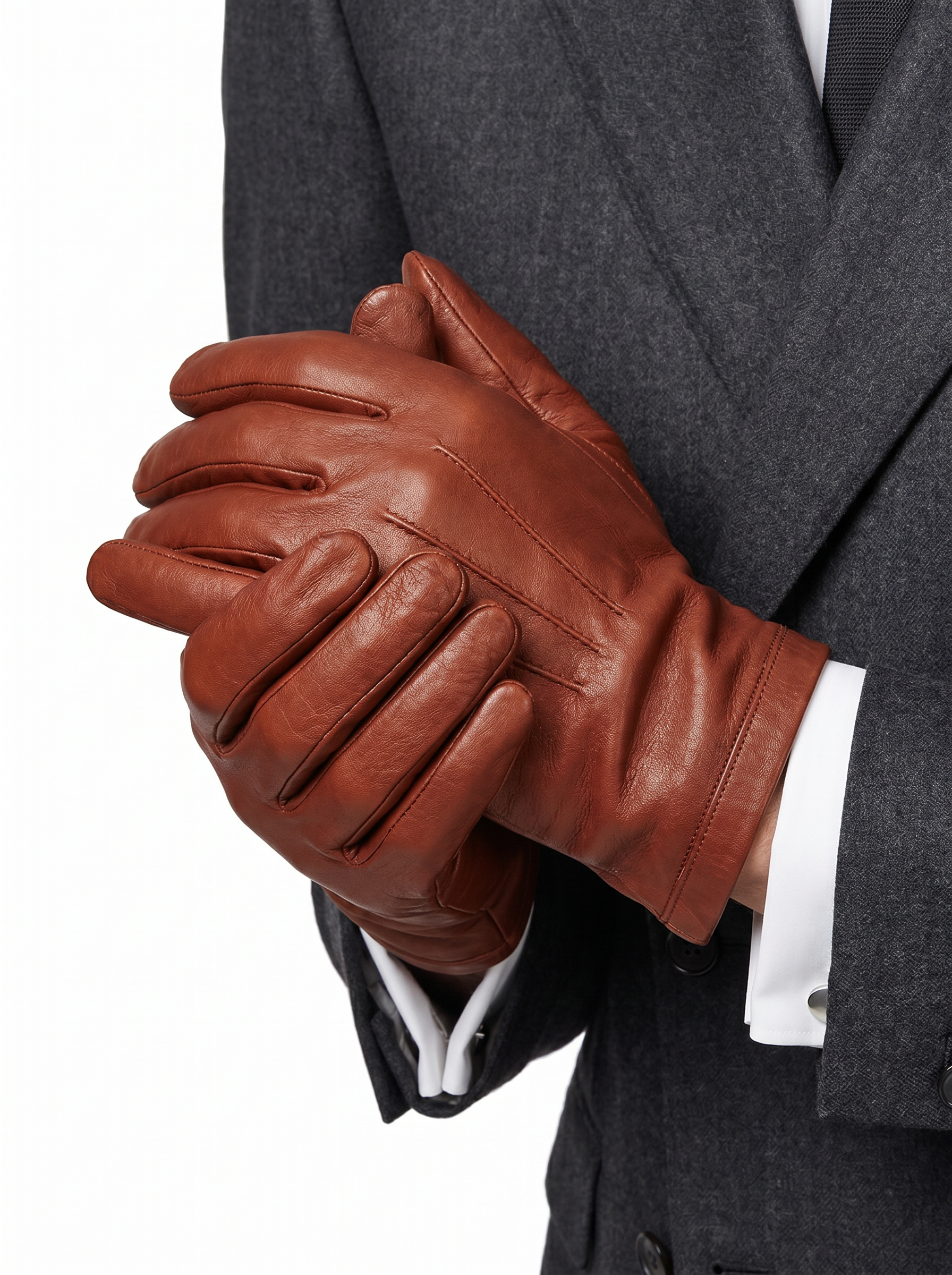 Gants homme non doublés